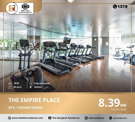 The empire place, city view condo near bts chong nonsi