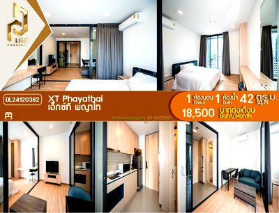 Condos for rent : DL24120382 Condo for rent, XT PHAYATHAI near BTS พญาไท, ready to move in, call urgently 0653619502 LineID @897iyzll
