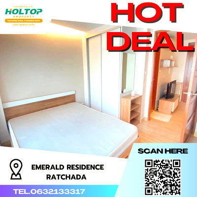 Condos for rent : #S1749 For Rent Emerald  Residence Ratchada
