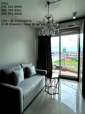 คอนโดให้เช่า : ให้เช่า ศุภาลัย ริเวอร์ รีสอร์ท 1 ห้องนอน ใกล้ ICONSIAM พระราม3 สาทร