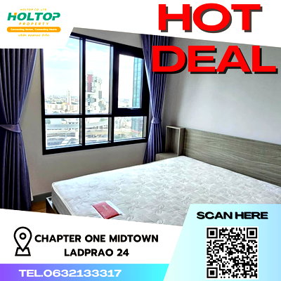 Condos for rent : #S1742 For Rent Chapter One Midtown Ladprao 24