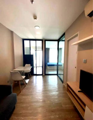 Condos for rent Don Mueang New Market : P569 Condo for rent Episode Phahol-Sapanmai, next to BTS Saphan Mai, beautiful room, fully furnished, has washing machine, special price