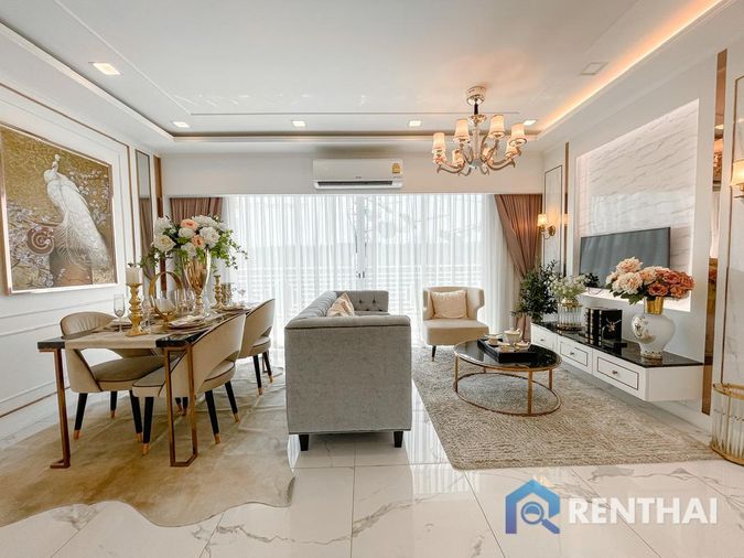 คอนโดหรูทำเลจอมเทียน ใกล้ทะเล  Empire Tower  2 ห้องนอน ขนาด 64 ตารางเมตร