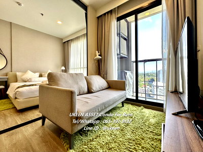 Condos for rent : UK01-112 For rent KEEN CENTRE SRIRACHA in the heart of Sriracha, 1 Bed size 35 sq m, 16,000 baht, 11th floor,* free cleaning service 2 times a week*