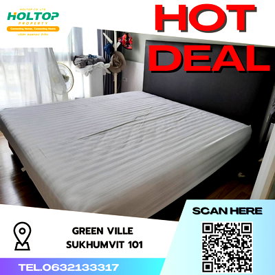 Condos for rent : #S1782 For Rent Green  Ville Sukhumvit101