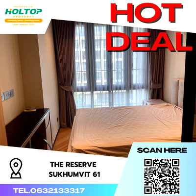 Condos for rent : #S1779 For Rent The Reserve Sukhumvit 61