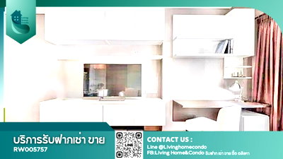 Condos for rent :  For rent Ivy Thonglor, corner room, beautifully decorated, fully furnished, ready to move in LH-RW005757
