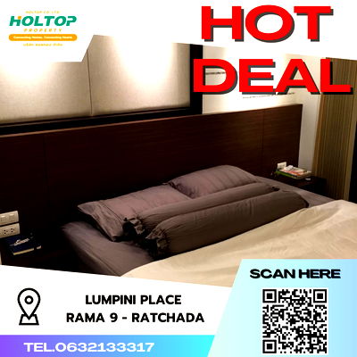 Condos for rent : #S1775 For Rent Lumpini  Place Rama9-Ratchada