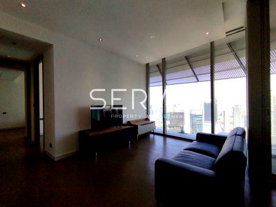 Condos for sale : 2 Bed 89.60 sq.m. Super High Fl. 35+ Good Location Close to BTS Ratchadamri 300 m. / For Sale -Magnolias Ratchadamri Boulevard