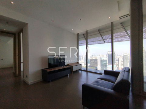 2 Bed 89.60 sq.m. Super High Fl. 35+ Good Location Close to BTS Ratchadamri 300 m. / For Sale -Magnolias Ratchadamri Boulevard