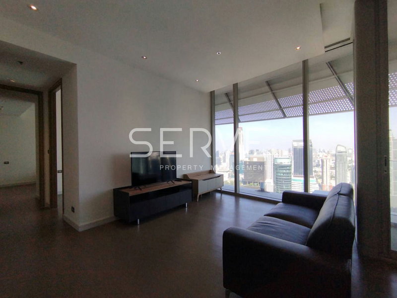 Condos for sale : 2 Bed 89.60 sq.m. Super High Fl. 35+ Good Location Close to BTS Ratchadamri 300 m. / For Sale -Magnolias Ratchadamri Boulevard