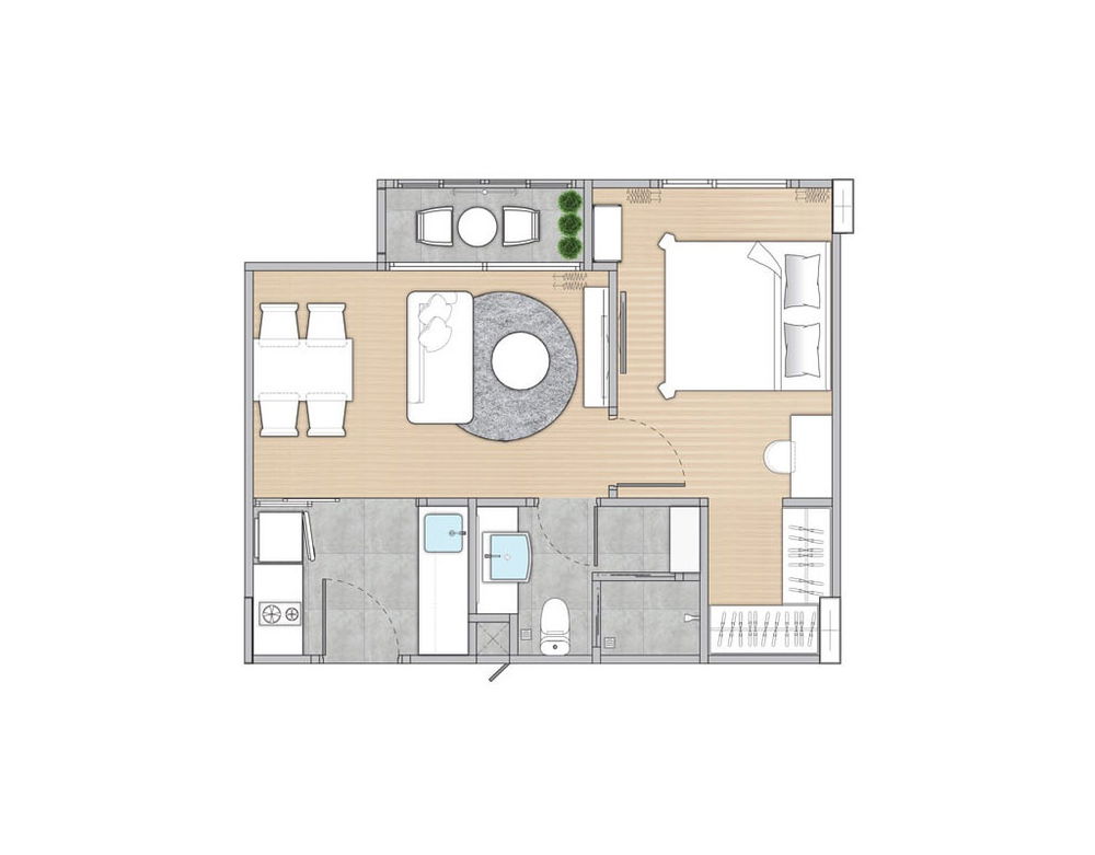 Type A floor plan