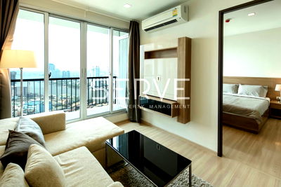 Condos for rent BTS Saphan Taksin : 🔥30K🔥- Nice Room 1 Bed 45 sq.m. High Fl. 30+ Good Location BTS Saphan Taksin station 340 m. at Rhythm Sathorn Condo  / For Rent