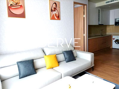 Condos for rent : Large Room 1 Bed Nice Room High Fl. 15+ Good Location New Condo Close to BTS Phrom Phong 500 m.-Noble Around 33