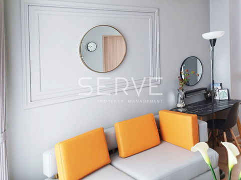 Large Room 1 bed Modern Style High Fl. 15+ Good Location New Condo Close to BTS Phrom Phong 500 m.-Noble Around 33