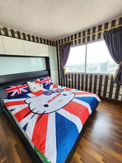 รูปภาพ 🌿🌿🌿 ให้เช่าคอนโด City Home รัชดา-ปิ่นเกล้า (( 2 ห้องนอน / 95 ตรม / 17000 ต่อเดือน /โคมไฟระย้า ห้องสวยมาก / ถูกสุดในโครงการ )) เยื้อง รพ ยันฮี