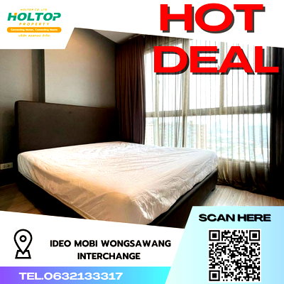 คอนโดให้เช่า : #R1837 ให้เช่า Ideo Mobi Wongsawang Interchange