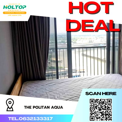 คอนโดให้เช่า : #R1873 ให้เช่า The Politan Aqua 