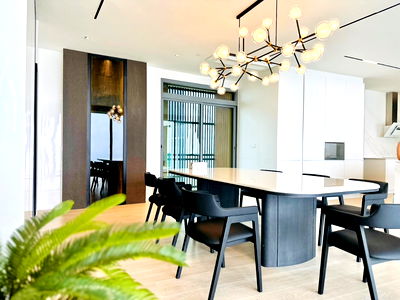 Condos for rent Won Naphasap School : For Rent : Penthouse (Casalunar Paradiso) area 433 sq m - 2 Bed 2 Bath with private swimming pool (Saensuk Subdistrict)