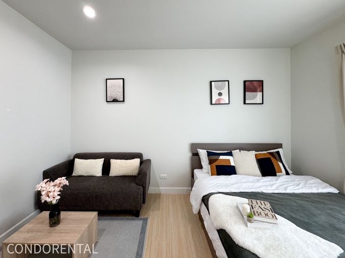 Studio condo for rent, 25 sqm, Metro Sky Sathorn - Wutthakat