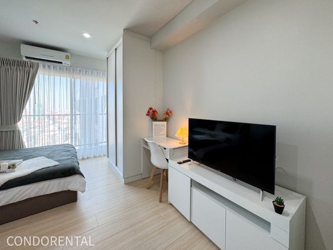 Studio condo for rent, 25 sqm, Metro Sky Sathorn - Wutthakat