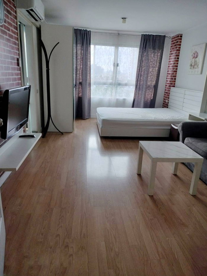 picture LP26182  condo Lumpini Ville Ramkamhaeng26, floor 8📌building-D, 28 sqm. 6,500 baht. 064-959-8900 - 2/12