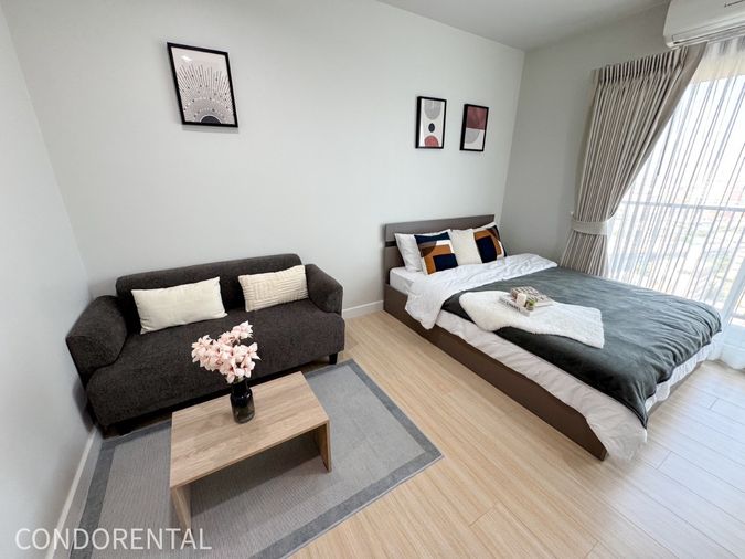Studio condo for rent, 25 sqm, Metro Sky Sathorn - Wutthakat