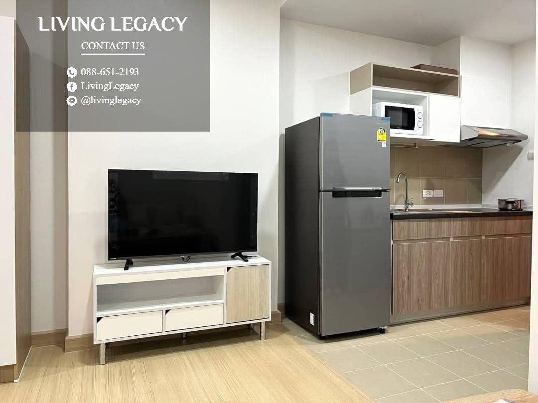 รูป SP9E6E ให้เช่าคอนโด Supalai Veranda Ramkhamhaeng 28 ตร.ม. ชั้น 10 ตึก C line id : @livinglegacy - รูปที่ 5/12