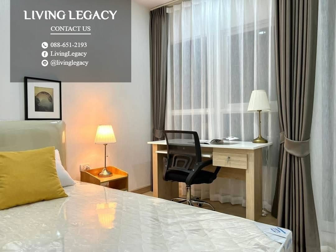 รูป SP9E6E ให้เช่าคอนโด Supalai Veranda Ramkhamhaeng 28 ตร.ม. ชั้น 10 ตึก C line id : @livinglegacy - รูปที่ 1/12