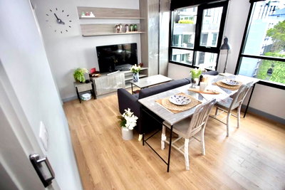 Condos for rent : ***Condo for rent : Chapter One Midtown Ladprao 24  1 Big bedroom nice decorated Fully furnished  near MRT Ladprao ***