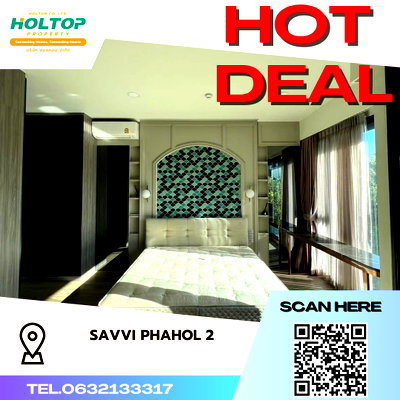 Condos for rent : #S1900 For Rent Savvi  Phahol2