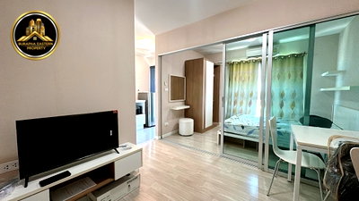 Condos for rent : Condo for rent near Laem Chabang Port, many rooms, fully furnished, ready to move in, near Harbor Mall