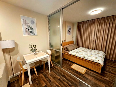คอนโดให้เช่า : ให้เช่า D Condo Sukhumvit 109 (BTS Bearing) ให้เช่าระยะสั้น เจ้าของปล่อยเช่าเอง