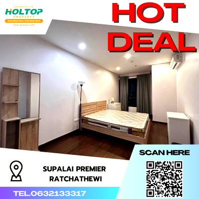 Condos for rent : #S1934 For Rent Supalai  Premier Ratchathewi