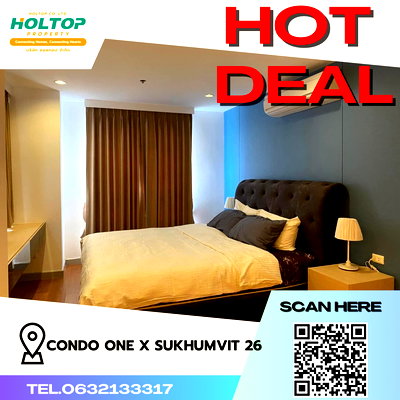คอนโดให้เช่า : #S1933 ให้เช่า Condo One X Sukhumvit 26