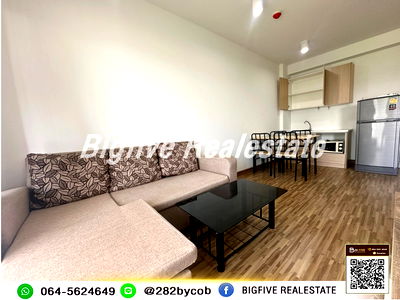 Condos for rent Makro Bangbuathong : Condo for rent, The Iris Bangyai, fully furnished and electrical appliances ready to move in