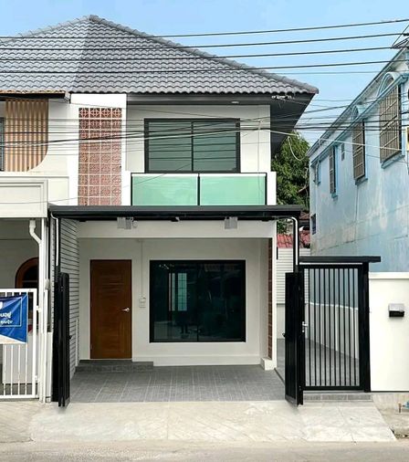 3-bed house for sale, 25.5 sqm, 25.5 sq wah, Pra - Pin 4 Phetkasem 81