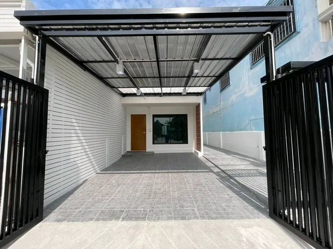 3-bed house for sale, 25.5 sqm, 25.5 sq wah, Pra - Pin 4 Phetkasem 81