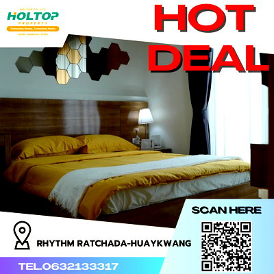 คอนโดให้เช่า : #R1941 ให้เช่า RHYTHM Ratchada-Huaykwang 