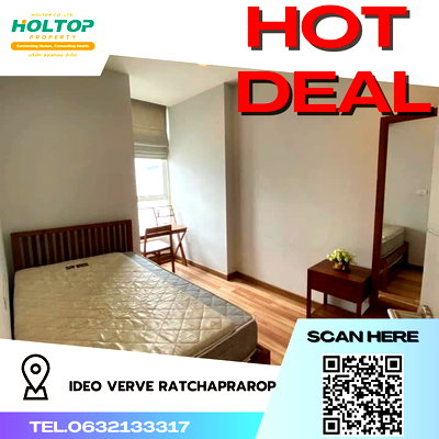 คอนโดให้เช่า : #R1934 ให้เช่า Ideo Verve Ratchaprarop