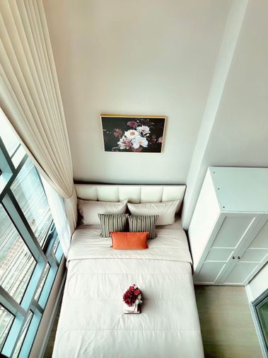 P605 ให้เช่าคอนโด Metro Sky Bangsue-Prachachuen (เมโทร สกาย ประชาชื่น) ห้องDuplex ตกแต่งสวย เฟอร์ครบ ใกล้รถไฟฟ้า