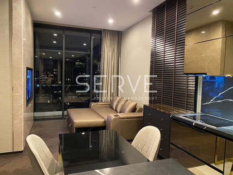 Luxury style 2 Beds with Bathtub Good Location BTS Thong lo 20 m. / For Rent-The ESSE Sukhumvit 36