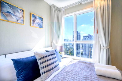 Condos for rent : 🎊 For Rent Condo HQ THONGLOR Building 1, Floor 30,2 bed room, Room size 75 sqm