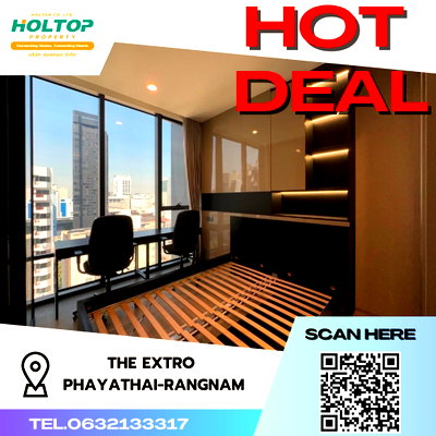 Condos for rent : #S1956 For Rent The Extro  Phayathai-Rangnam