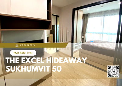เช่าคอนโด เขตคลองเตย : ให้เช่า 📍 The Excel Hideaway Sukhumvit 50 📍 เฟอร์นิเจอร์ และ เครื่องใช้ไฟฟ้าครบ ใกล้ BTS อ่อนนุช