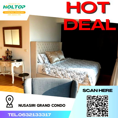 คอนโดให้เช่า : #R1991 ให้เช่า Nusasiri Grand Condo