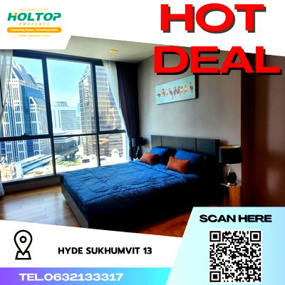 คอนโดให้เช่า : #R1971 ให้เช่า Hyde Sukhumvit 13