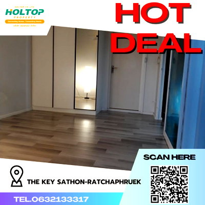 Condos for rent : #R1923 For rent The Key Sathon-Ratchaphruek   Room type 1 bedroom 1 bathroom  Room size 30 sq m.