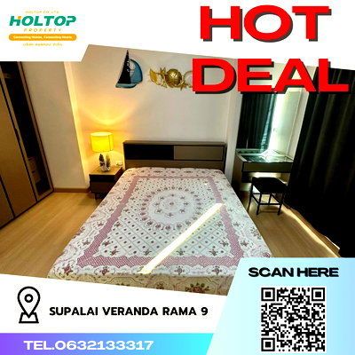 คอนโดให้เช่า : #R1963 ให้เช่า Supalai Veranda Rama 9