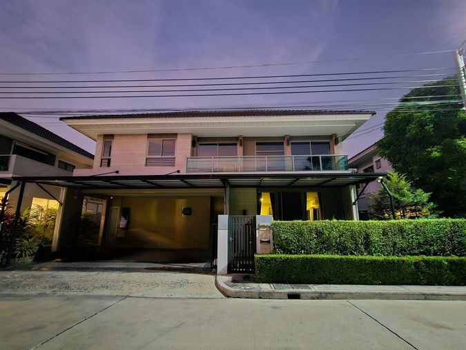 4-bed house for rent, 222 sqm, 70 sq wah, Perfect Place Rama 9 - Krungthepkreetha